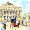 Image 2 : Urbain Huchet, "Paris" Limited Edition Lithograph, Numbered and Hand Signed.