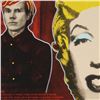 Image 2 : Ringo, "Andy's Marilyn" One-of-a-Kind Hand-Pulled Silkscreen and Mixed Media Painting on Canvas, Han