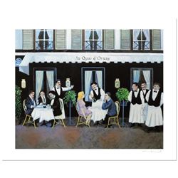 Guy Buffet - "Au Qui D Orsay" Limited Edition Serigraph; Numbered and Hand Signed with Certificate o