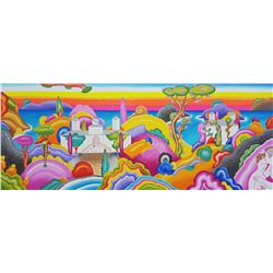 Luca Alinari "Mare Nostro Con Figure" Original Serigraph