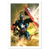 Image 1 : "Secret Avenger #12" Limited Edition Giclee on Canvas by Mike Deodato Jr. and Marvel Comics. Numbere