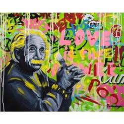 Nastya Rovenskaya- Mixed Media "Love is the Answer"