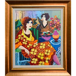 Patricia Govezensky- Original Acrylic on Canvas "Fruitful Morning"