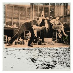 Ringo Daniel Funes, (Protege of Andy Warhol's Apprentice, Steve Kaufman), "Jackson Pollock at Work" 