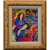 Image 1 : Patricia Govezensky- Original Giclee on Canvas "Lady by the Bayside"