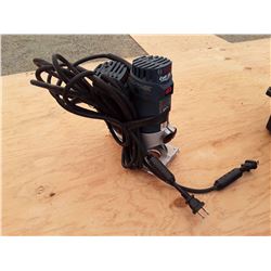 2 Bosch Palm Routers, 1 Working, 1 For Parts