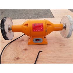 White Dog  8" 1 HP Polishing Wheel (Needs Plug)