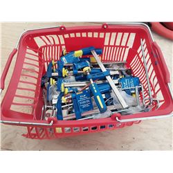 Basket of Samona F-Bar Clamps 2" x 8"