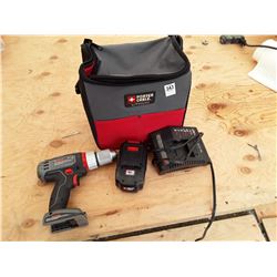 Porter Cable 18v Drill Kit With 1 Battery and 1 Charger Tested and Working