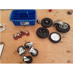 Tool Caddy of Castors and Wheels