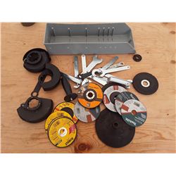Lot of Grinding Discs and Accessories