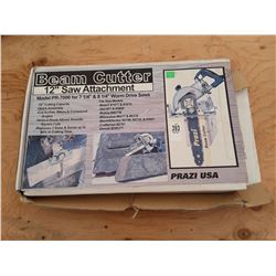 12" Beam Cutter Circular saw attachment