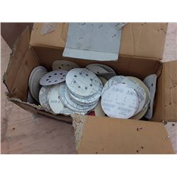 Box of Palm Sander Sanding Pads