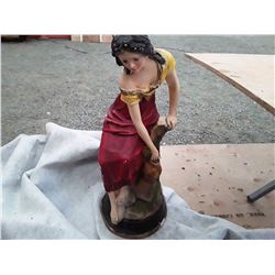 Lady statue made in Mexico