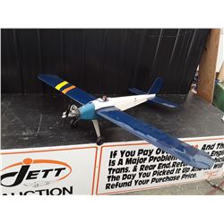 6' x 58" RC Plane White and Blue  72 Inch Wingspan