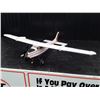 Image 1 : 46" x 36" RC Plane white red stripe  46 Inch Wingspan
