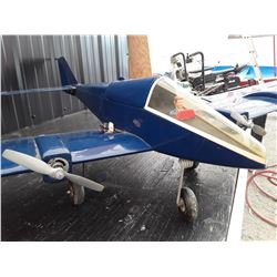 62" x 50" RC Plane  Blue  62 Inch Wingspan