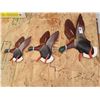 Image 1 : 3 Pce Handmade wood ducks deco