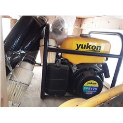Yukon water pump with black hose