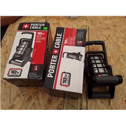 Lot of 3 18volt carless area lights New unopened