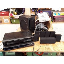 Panasonic smart blue Ray Home theater sound system ( Complete