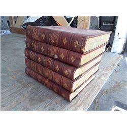 "Ridpath History of The World" Antique Books. Copyright 1907, Volume 1, 2, 3, 7, and 8