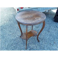 Vintage Oak Side Table