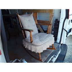 Upholstered Rocking Chair