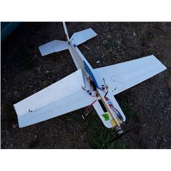 RC Plane Base, With Electric Motor and Propeller, No Remote, Apx. 3' Wingspan
