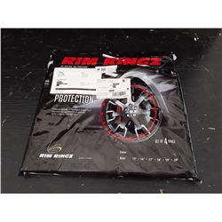 20" "Rim Ringz" Rim Protectors - Black Ice