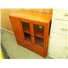 Image 1 : Vintage Cabinet With Glass Doors 41" x 41" x 15"