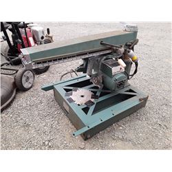 Dewalt Powershop Radial Arm Saw Single Phase Model 500268-00 With Blade. Tested and Working