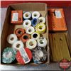 Image 1 : Tray Lot: Electrical Tape, Teflon Tape and Stencils