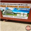 Image 1 : NEW SURPLUS 20' x 30' x 12' Peak Storage Shelter