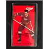 Image 1 : NORM ULLMAN SIGNED TALL BOY HOCKEY CARD