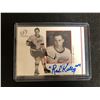 Image 1 : FLEER LEGACY RED KELLY SIGNED HOCKEY CARD