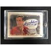 Image 1 : UPPER DECK MASTERPIECES JEAN BELIVEAU SIGNED HOCKEY CARD