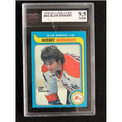 1979-80 O-PEE-CHEE #332 BLAIR STEWART (9.5 NGM)