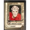 Image 1 : IN THE GAME BETWEEN THE PIPES GILLES GILBERT SIGNED HOCKEY CARD