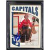 Image 1 : MIKE PALMATEER SIGNED HOCKEY CARD