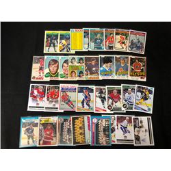 HOCKEY TRADING CARDS LOT (VARIOUS YEARS)