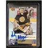 Image 1 : 2002-03 UD FOUNDATIONS ANDY MOOG SIGNED HOCKEY CARD