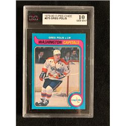 1979-80 O-PEE-CHEE #273 GREG POLIS (10 GEM MINT)