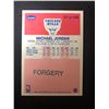 Image 2 : 1986-1987 Fleer #57 Michael Jordan (Reprint) Rookie Card