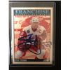 Image 1 : SCORE FRANCHISE STEVE YZERMAN SIGNED HOCKEY CARD