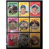 Image 1 : 1959 TOPPS BASEBALL CARD LOT