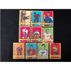 1972-73 O-PEE-CHEE HOCKEY CARD LOT