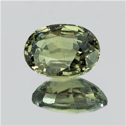 NATURAL CEYLON GREEN SAPPHIRE 1.18 CT - VVS