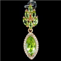 NATURAL AAA GREEN PERIDOT Pendant