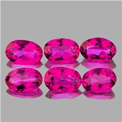 Natural  Hot Pink Topaz Natural 6x4 MM{Flawless-VVS1}